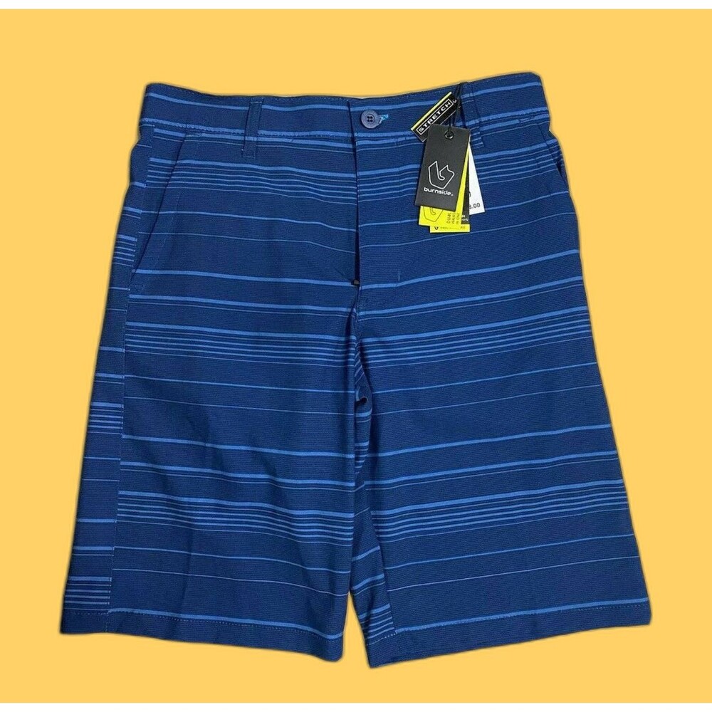 Burnside Boys Stretch Hybrid‎ Wet/Dry Board Shorts Blue Size 20/30